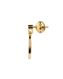 Dea Earrings in 18kt Gold and Black Diamonds
