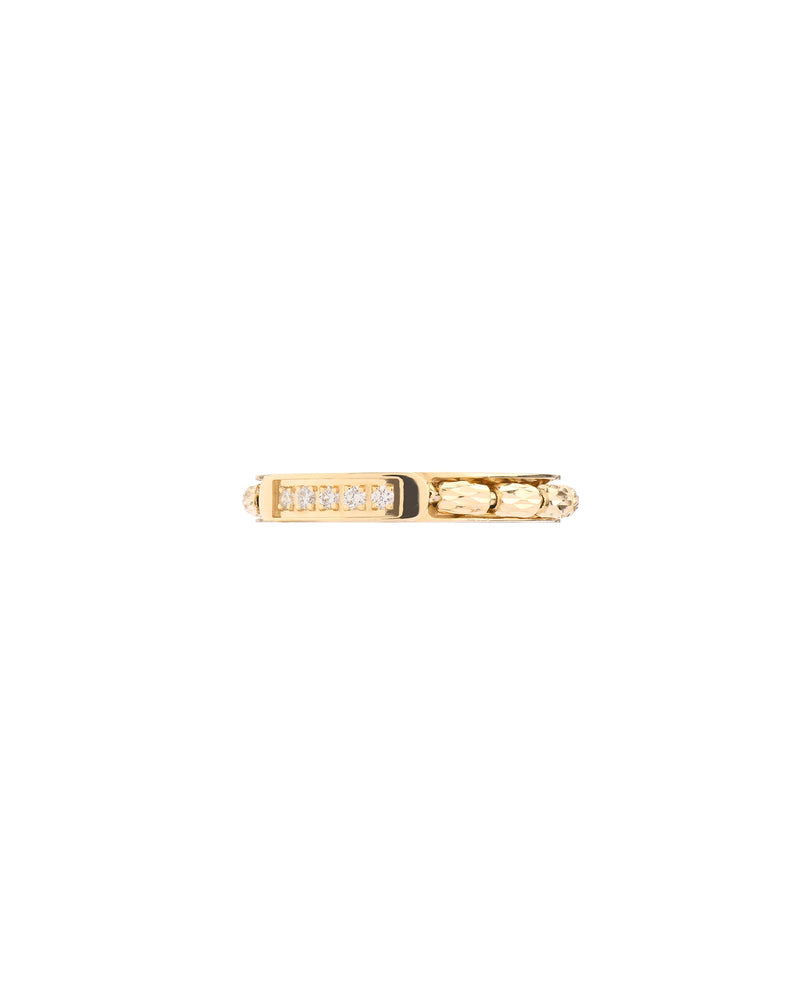 Goddess Ring in 18kt Gold and Diamonds