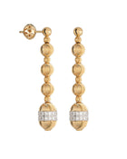 Empire Earrings in 18kt Gold and Diamonds