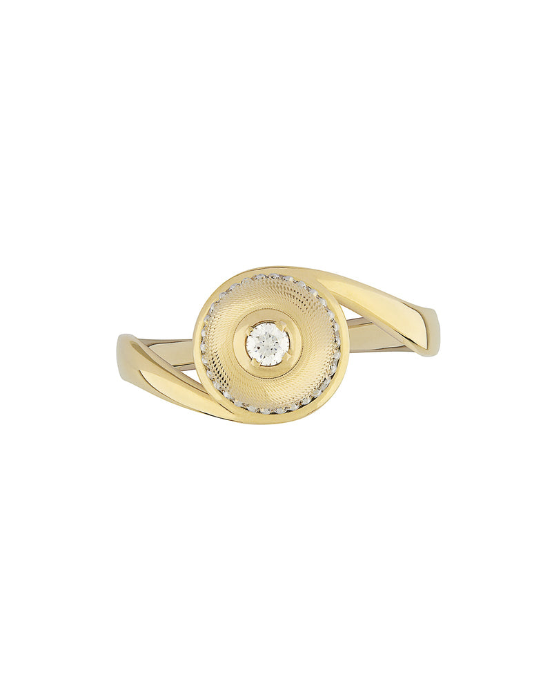 Empire Ring in 18kt Gold and Diamonds