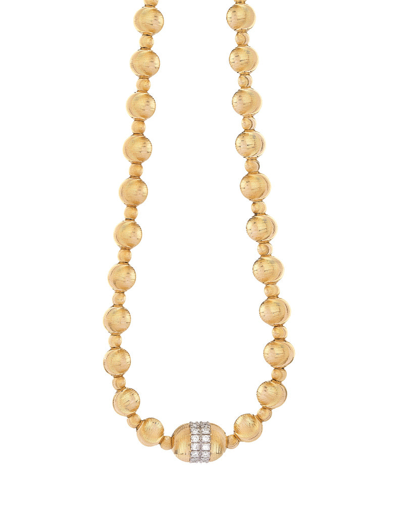 Empire Necklace in 18kt Gold and Diamonds