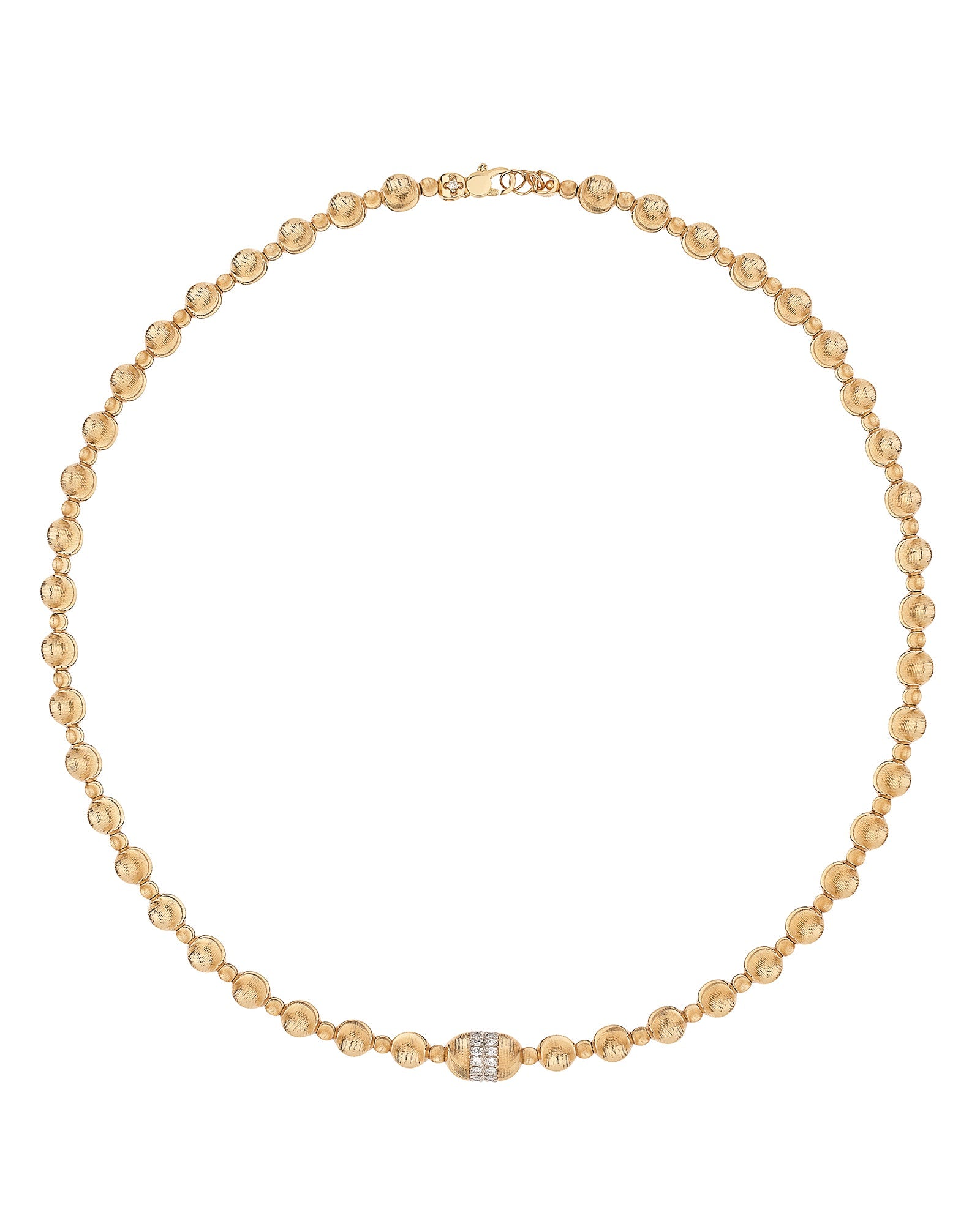 Empire Necklace in 18kt Gold and Diamonds