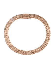 Enigma Bracelet in 18kt Rose Gold and Diamonds