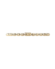 Lumen AC Bracelet in 18kt Gold and Black Diamonds