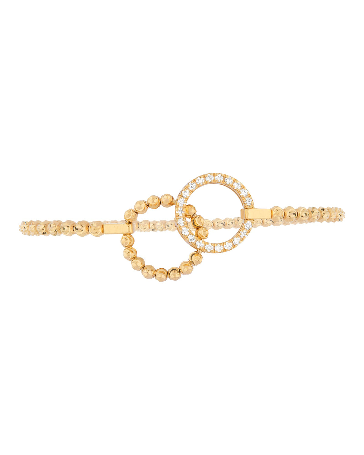 Moon Eden Bracelet in 18kt Gold and Diamonds