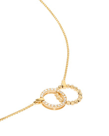 Moon Eden Necklace in 18kt Gold and Diamonds