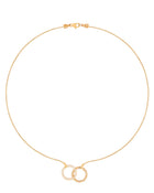 Moon Eden Necklace in 18kt Gold and Diamonds