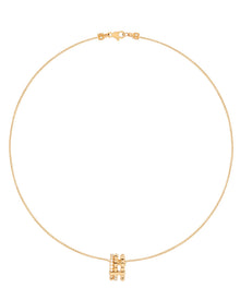 Moon Eden Pendant Necklace in 18kt Gold and Diamonds