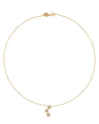 Moon Grace Necklace in 18kt Gold and Diamonds
