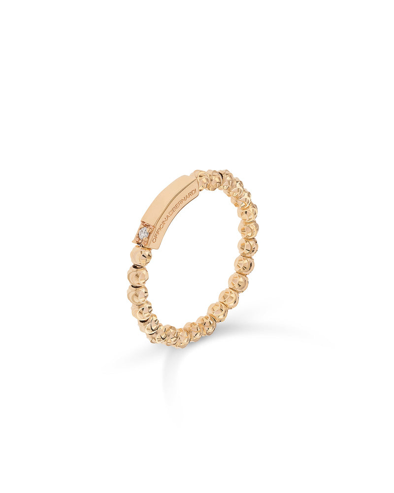 Moon Ring in 18kt Gold